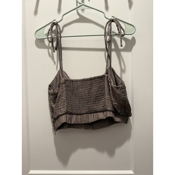 ASTR the label Women’s Terra Bella Top Mushroom Brown Size L Large - Picture 5 of 5